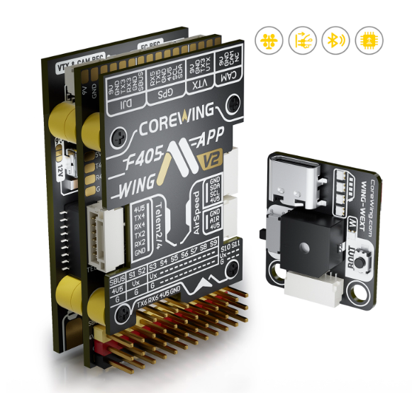 Fpv Drone Battery - وحدة تحكم طيران COREWING F405 WING