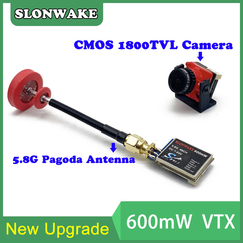 5.8G 48CH 600mW قابل للتعديل V - مراجعة Fpv Drone Vtx وسعره