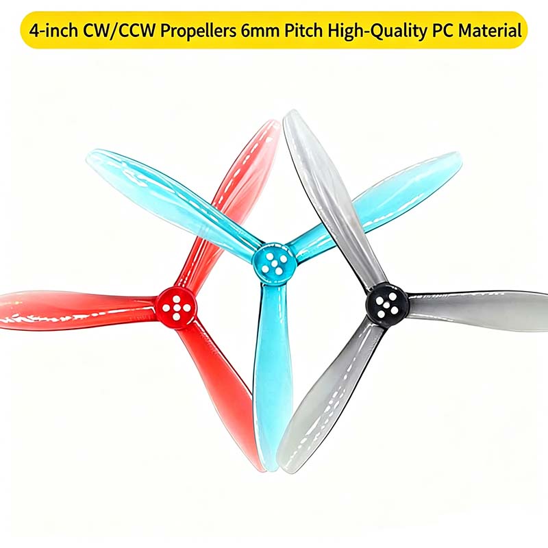 مروحة TMOTOR T4944 رباعية الشف - مراجعة Fpv Drone Propeller وسعره
