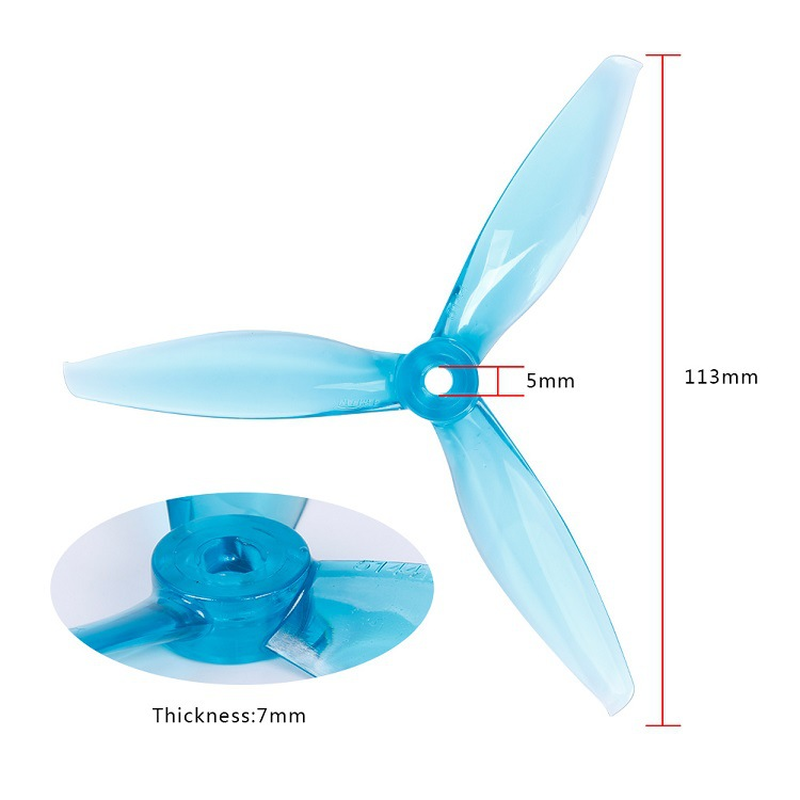 مروحة GEMFAN Freestyle 5144 بق - مراجعة Fpv Drone Propeller وسعره