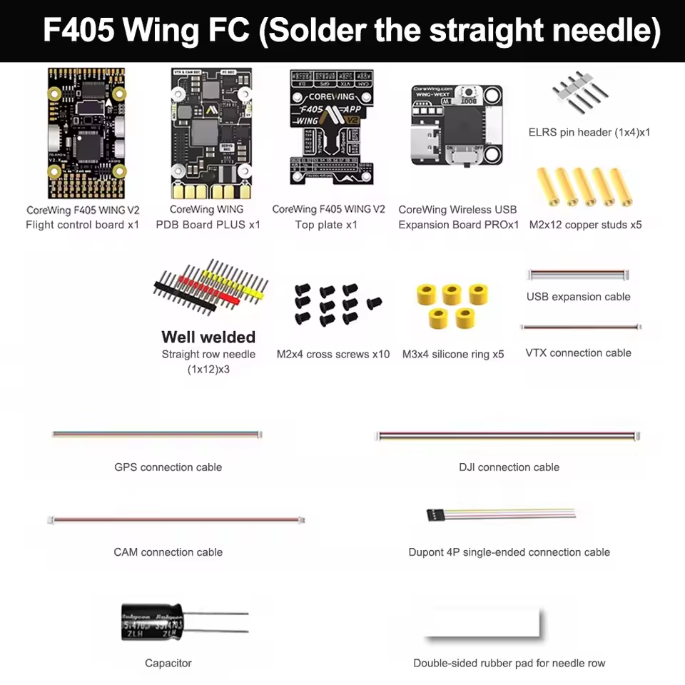 وحدة تحكم طيران COREWING F405  - مراجعة Fpv Drone Battery وسعره