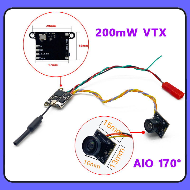 كاميرا SLONWAKE 5.8G 1200TVL F - مراجعة Fpv Drone Frame وسعره