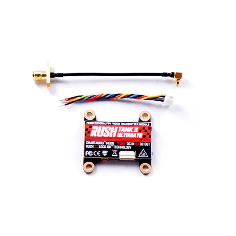 جهاز إرسال الفيديو RUSH TANK U - مراجعة Fpv Drone Antenna وسعره
