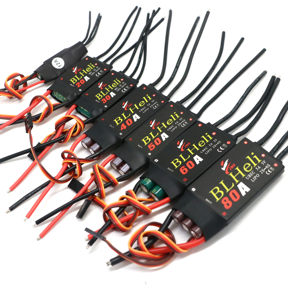BLHeli فرش ESC 80A 12A 20A 30A - مراجعة Fpv Drone Battery وسعره